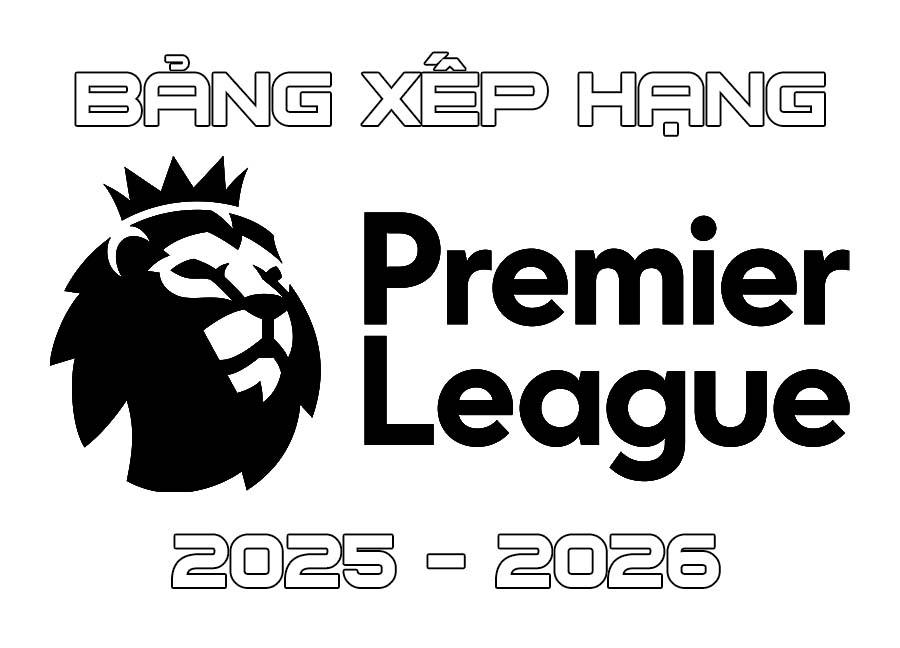 Hình ảnh logo Premier League 2025 2026